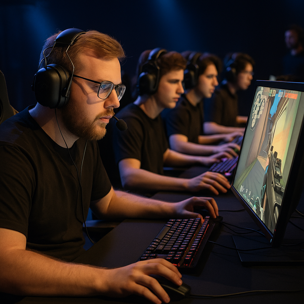 Valorant tactical shooter competitive esports match