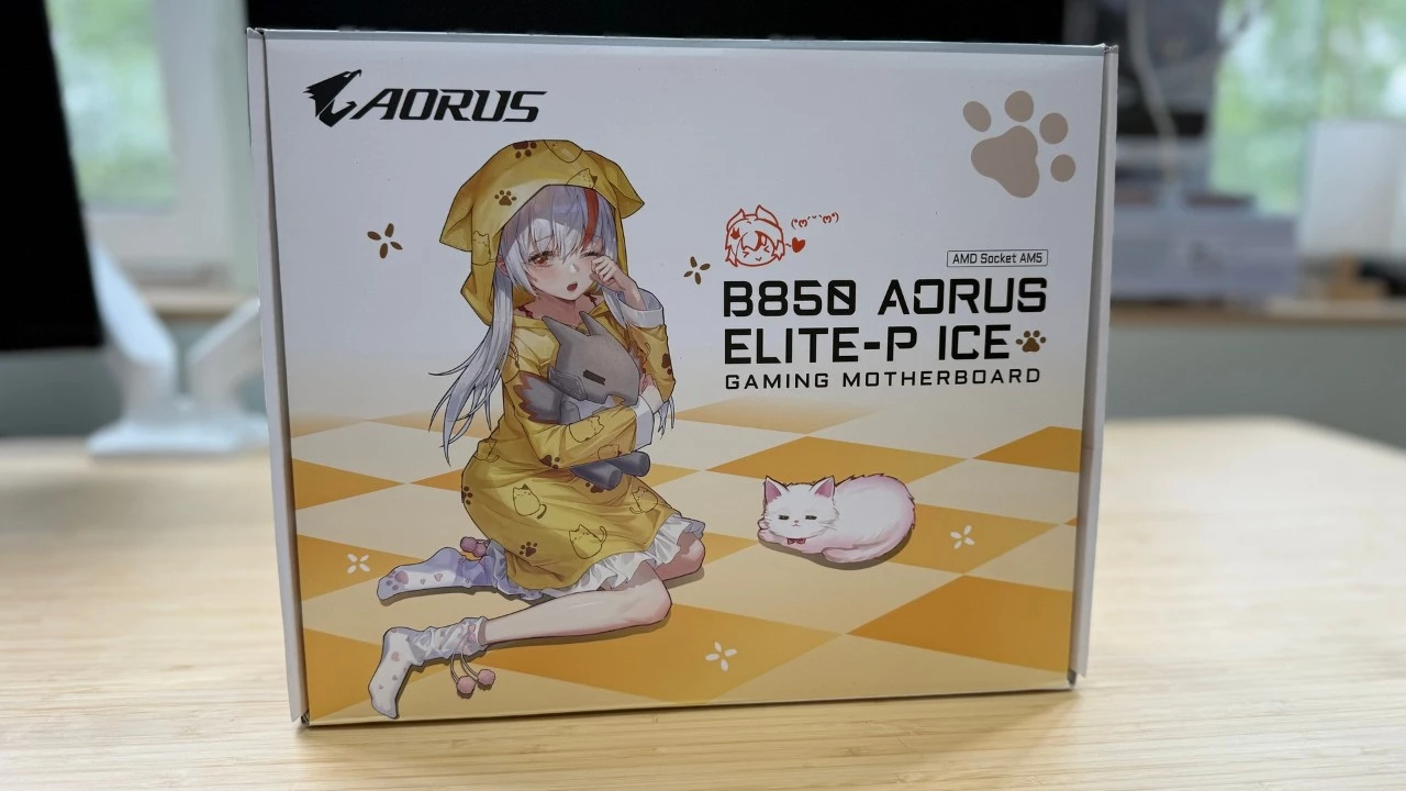 AORUS B850 Elite-P ICE Motherboard Review: Where Anime Aesthetics Meet High-Performance Computing