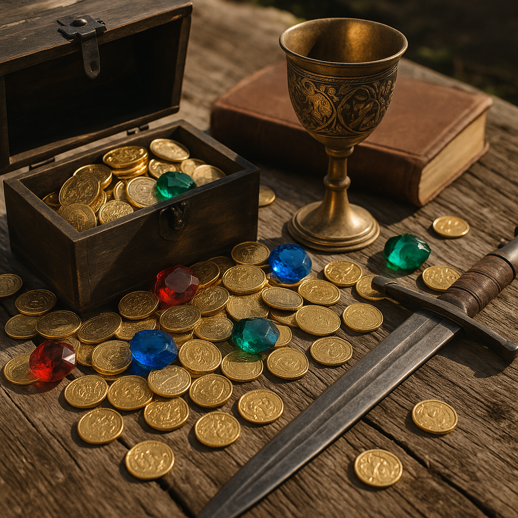fantasy adventure treasure hunt rewards