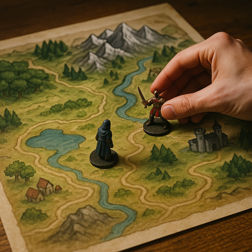 fantasy strategy game map exploration