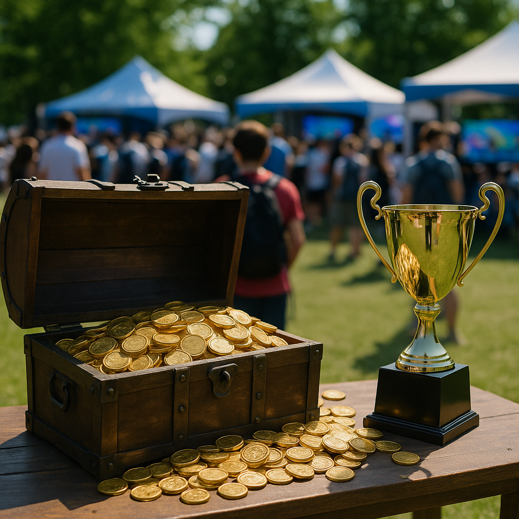 summer gaming event rewards treasure